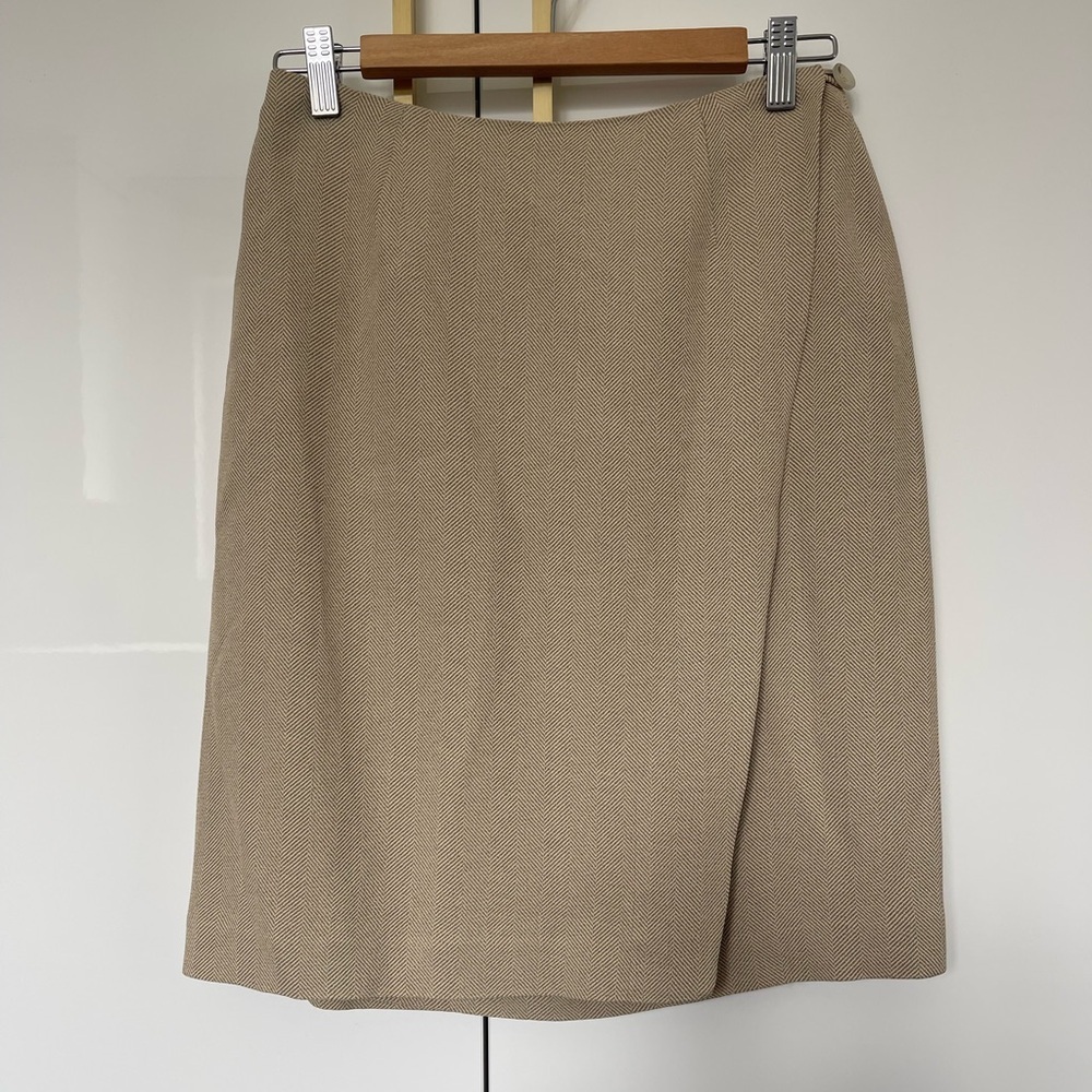 Emanuel Ungaro vintage wool blend skirt Medium